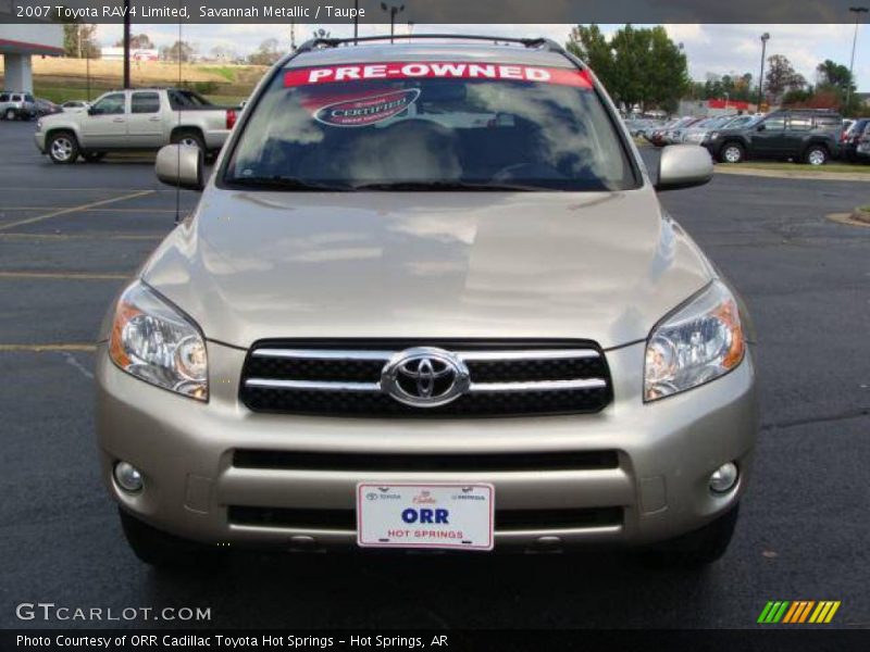 Savannah Metallic / Taupe 2007 Toyota RAV4 Limited