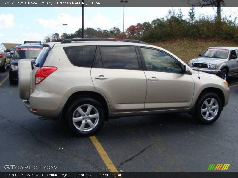 Savannah Metallic / Taupe 2007 Toyota RAV4 Limited