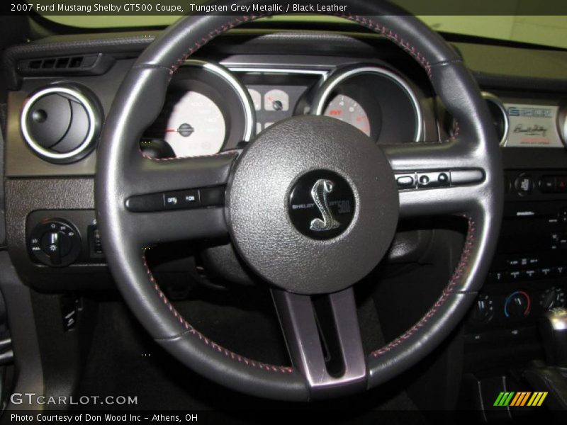 Tungsten Grey Metallic / Black Leather 2007 Ford Mustang Shelby GT500 Coupe