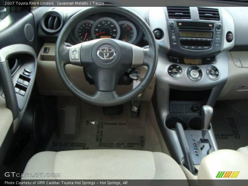 Savannah Metallic / Taupe 2007 Toyota RAV4 Limited