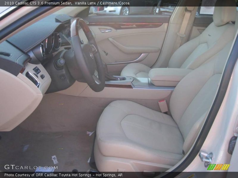 Vanilla Latte / Cashmere/Cocoa 2010 Cadillac CTS 3.6 Premium Sedan
