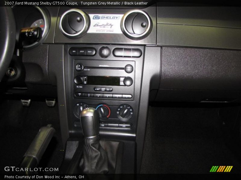Tungsten Grey Metallic / Black Leather 2007 Ford Mustang Shelby GT500 Coupe