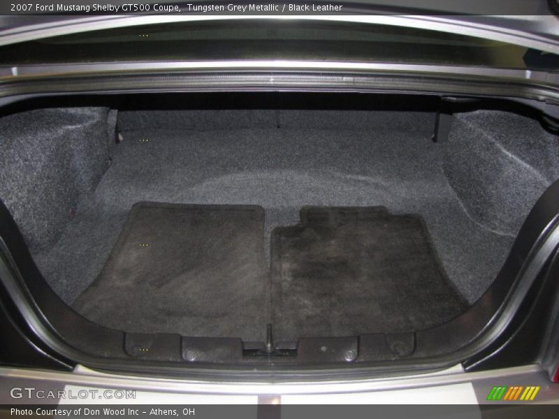 Tungsten Grey Metallic / Black Leather 2007 Ford Mustang Shelby GT500 Coupe