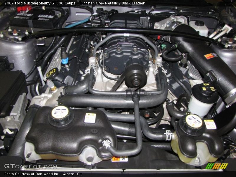 Tungsten Grey Metallic / Black Leather 2007 Ford Mustang Shelby GT500 Coupe