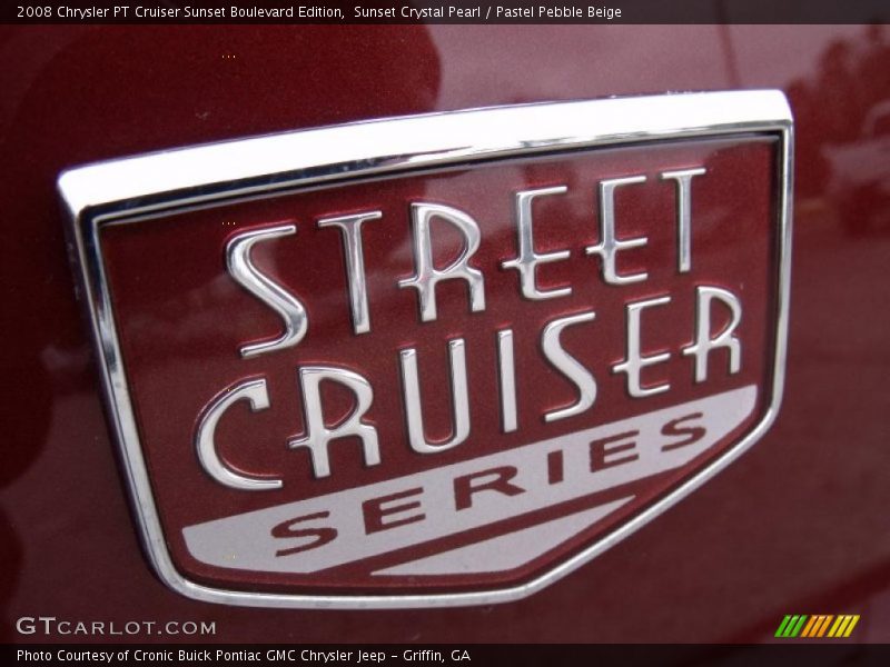 Sunset Crystal Pearl / Pastel Pebble Beige 2008 Chrysler PT Cruiser Sunset Boulevard Edition