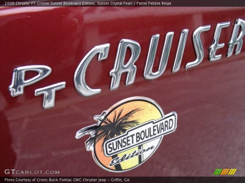 Sunset Crystal Pearl / Pastel Pebble Beige 2008 Chrysler PT Cruiser Sunset Boulevard Edition