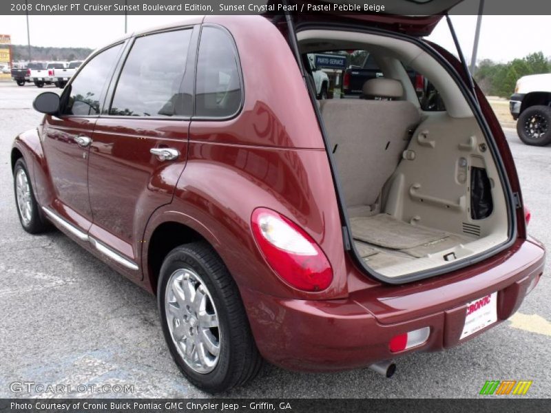 Sunset Crystal Pearl / Pastel Pebble Beige 2008 Chrysler PT Cruiser Sunset Boulevard Edition