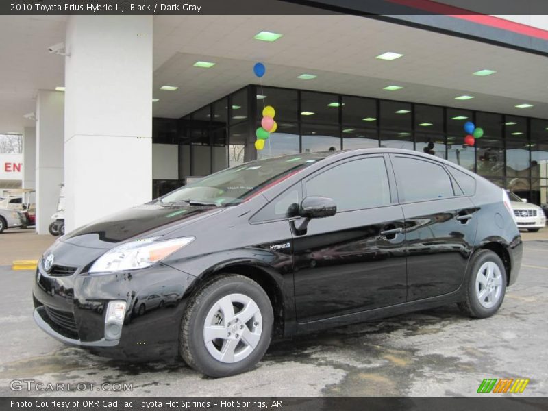 Black / Dark Gray 2010 Toyota Prius Hybrid III