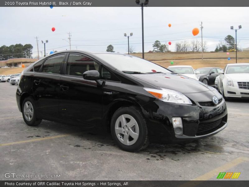 Black / Dark Gray 2010 Toyota Prius Hybrid III