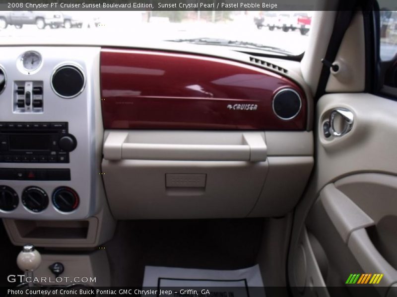 Sunset Crystal Pearl / Pastel Pebble Beige 2008 Chrysler PT Cruiser Sunset Boulevard Edition