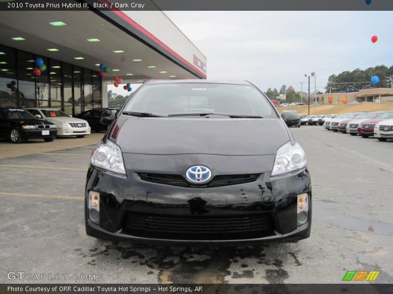 Black / Dark Gray 2010 Toyota Prius Hybrid III