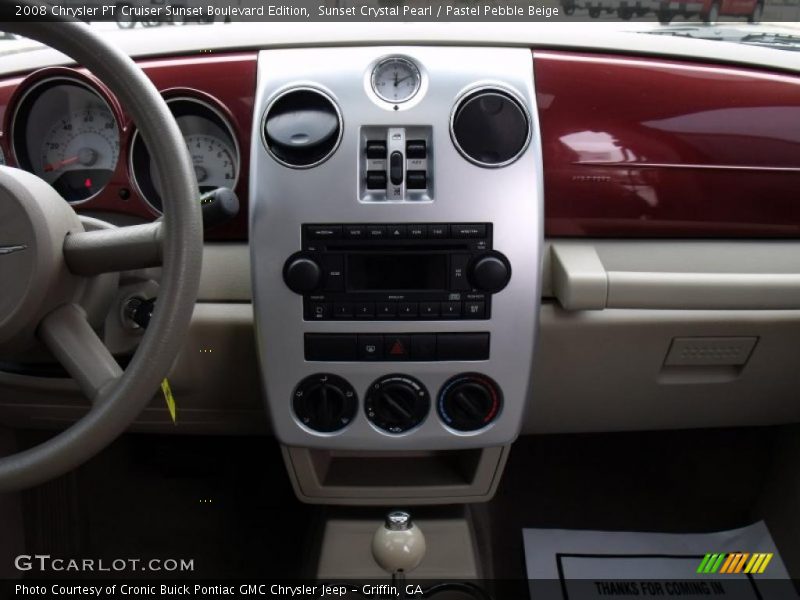 Sunset Crystal Pearl / Pastel Pebble Beige 2008 Chrysler PT Cruiser Sunset Boulevard Edition