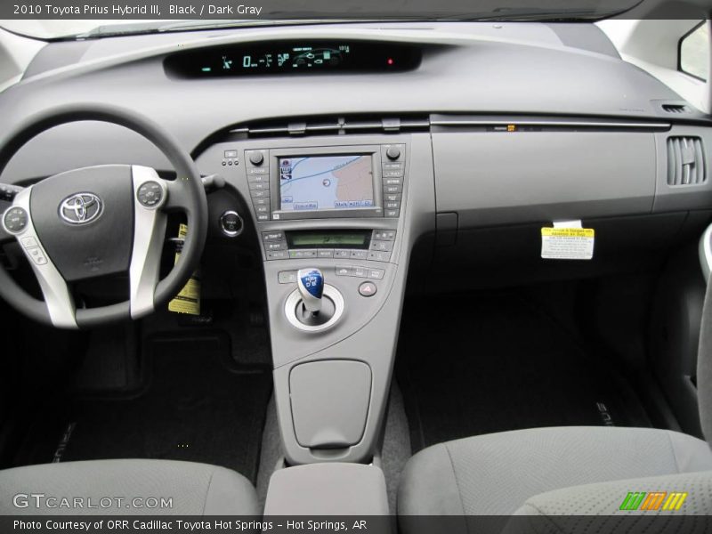 Black / Dark Gray 2010 Toyota Prius Hybrid III