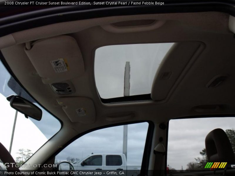Sunset Crystal Pearl / Pastel Pebble Beige 2008 Chrysler PT Cruiser Sunset Boulevard Edition