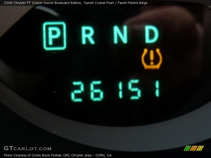 Sunset Crystal Pearl / Pastel Pebble Beige 2008 Chrysler PT Cruiser Sunset Boulevard Edition