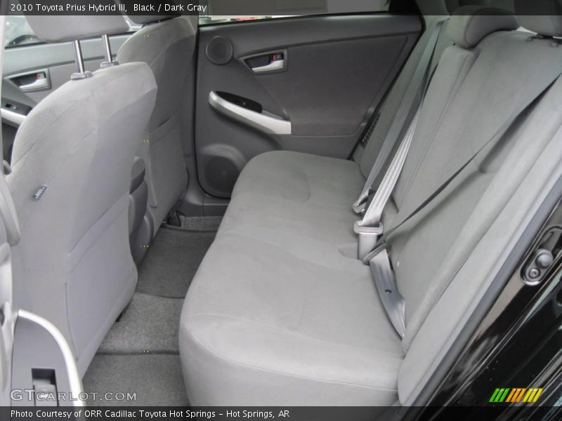 Black / Dark Gray 2010 Toyota Prius Hybrid III