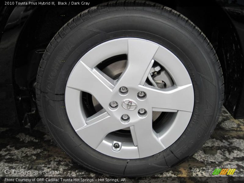 Black / Dark Gray 2010 Toyota Prius Hybrid III
