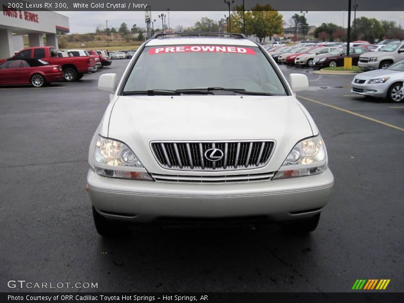White Gold Crystal / Ivory 2002 Lexus RX 300