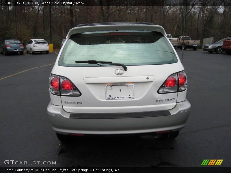 White Gold Crystal / Ivory 2002 Lexus RX 300