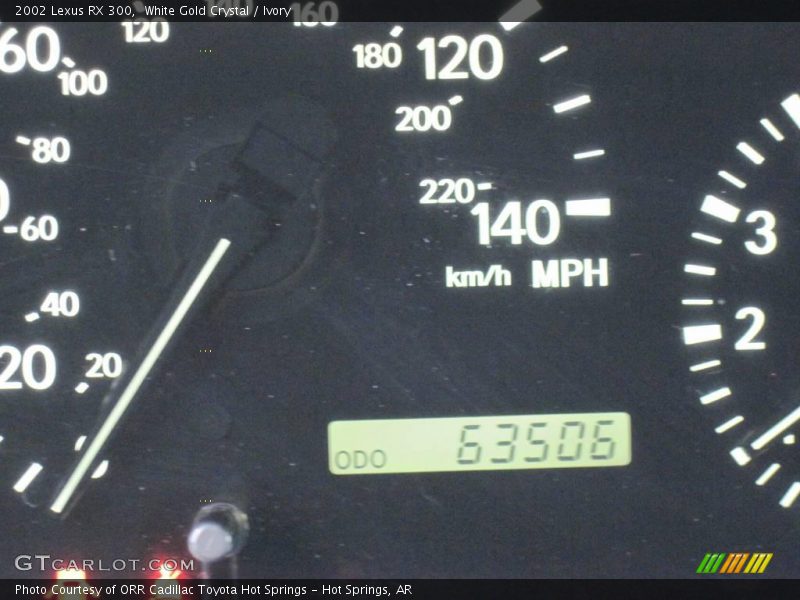 White Gold Crystal / Ivory 2002 Lexus RX 300