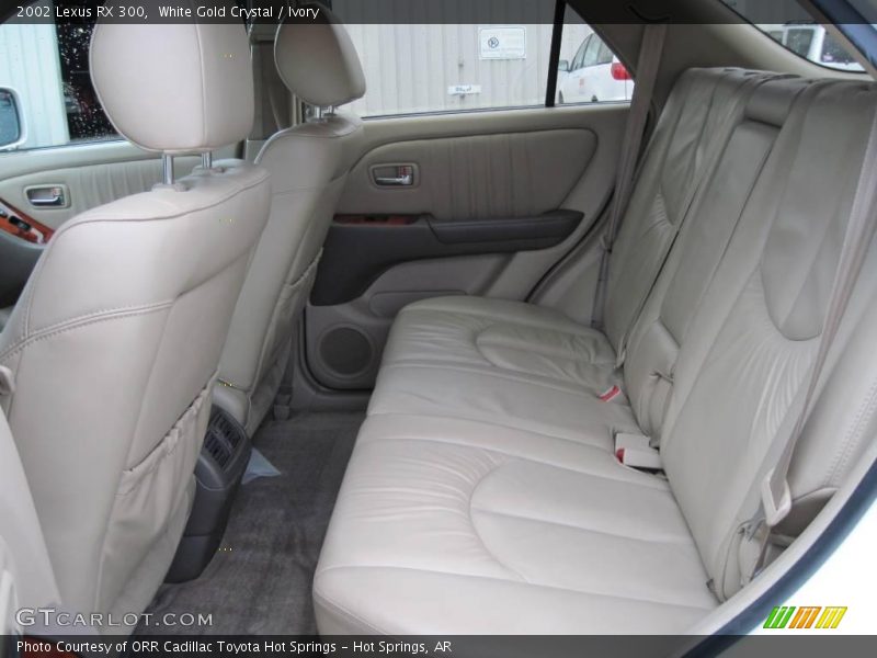 White Gold Crystal / Ivory 2002 Lexus RX 300