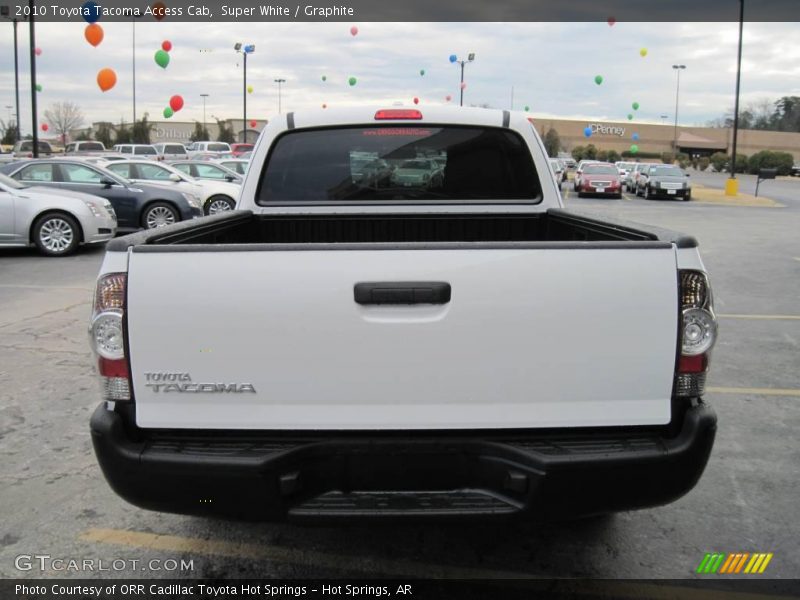 Super White / Graphite 2010 Toyota Tacoma Access Cab