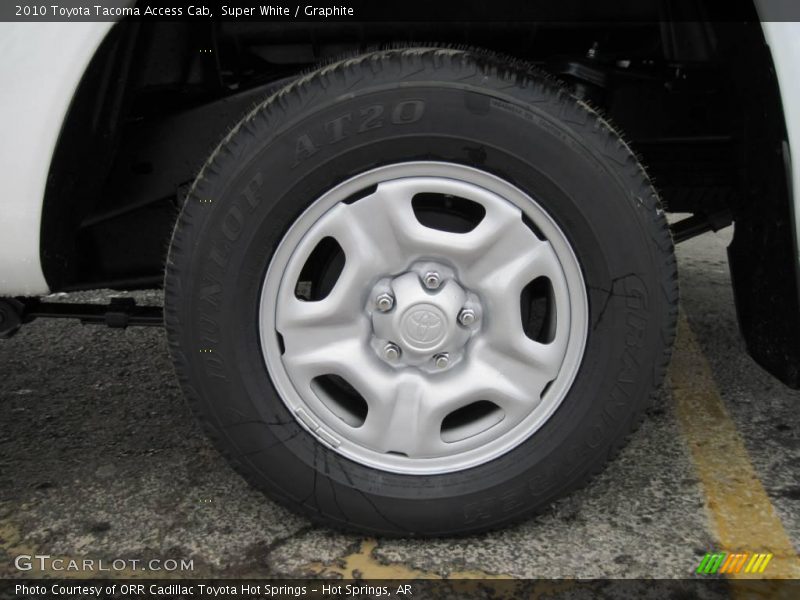 Super White / Graphite 2010 Toyota Tacoma Access Cab