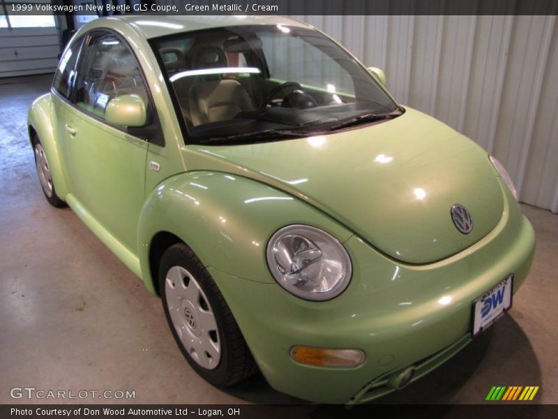 Green Metallic / Cream 1999 Volkswagen New Beetle GLS Coupe