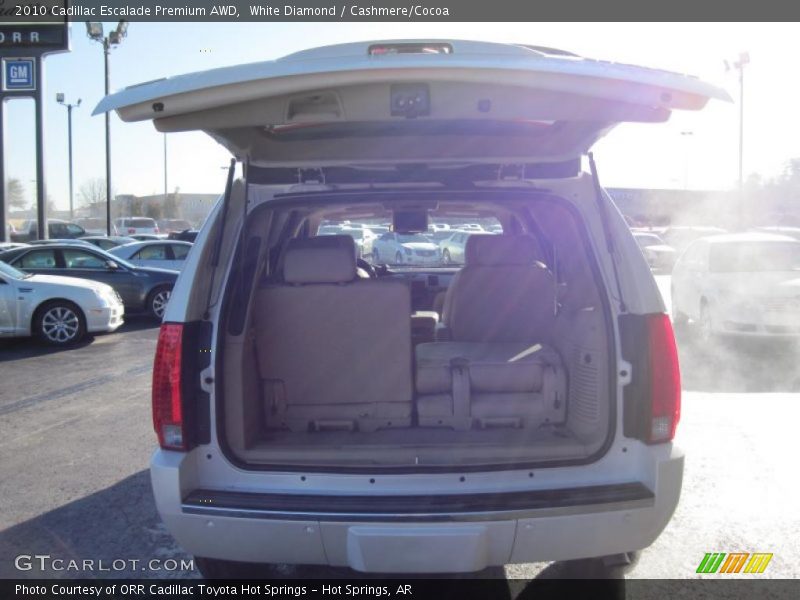 White Diamond / Cashmere/Cocoa 2010 Cadillac Escalade Premium AWD