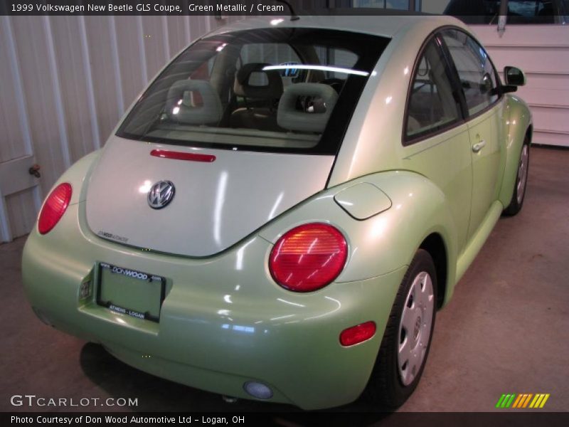 Green Metallic / Cream 1999 Volkswagen New Beetle GLS Coupe