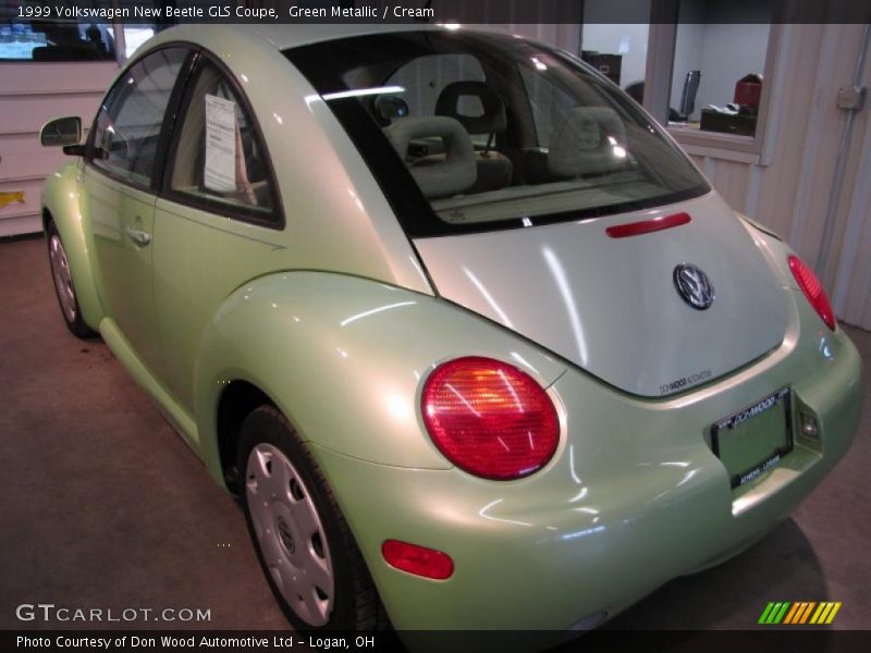 Green Metallic / Cream 1999 Volkswagen New Beetle GLS Coupe