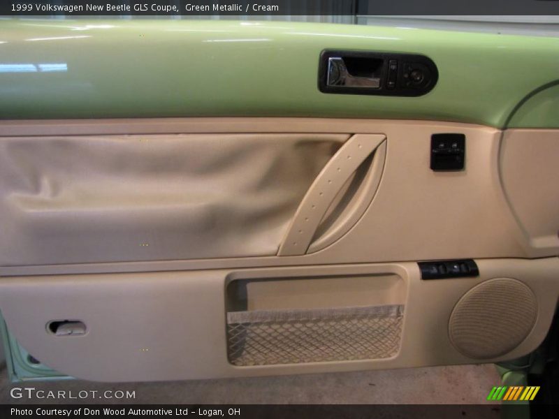 Green Metallic / Cream 1999 Volkswagen New Beetle GLS Coupe