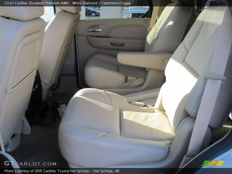 White Diamond / Cashmere/Cocoa 2010 Cadillac Escalade Premium AWD