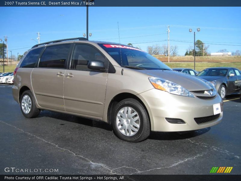 Desert Sand Mica / Taupe 2007 Toyota Sienna CE