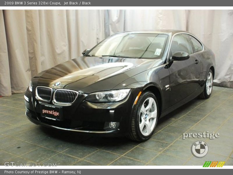 Jet Black / Black 2009 BMW 3 Series 328xi Coupe