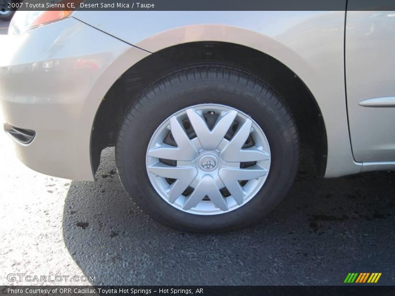 Desert Sand Mica / Taupe 2007 Toyota Sienna CE