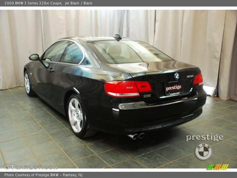 Jet Black / Black 2009 BMW 3 Series 328xi Coupe