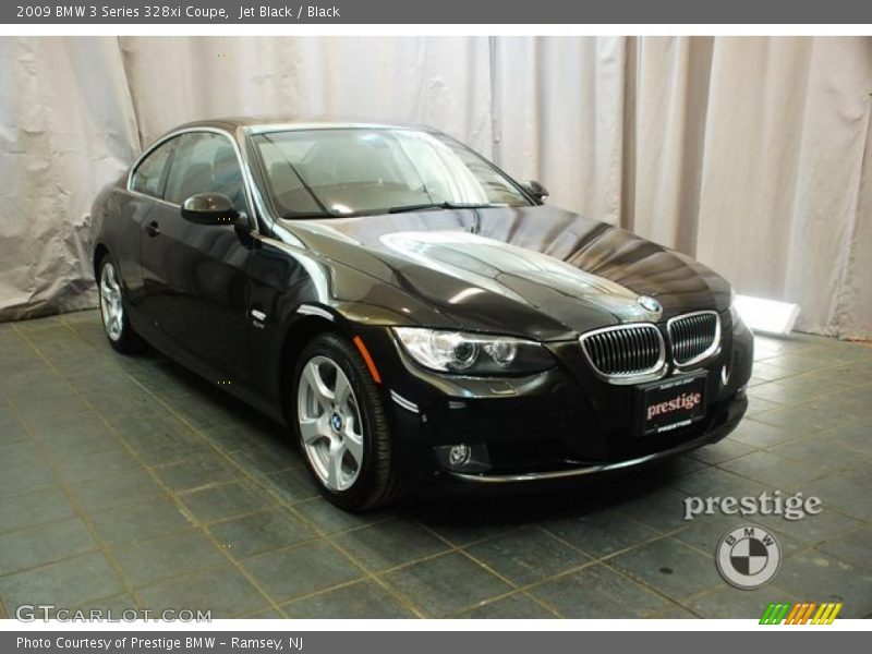 Jet Black / Black 2009 BMW 3 Series 328xi Coupe
