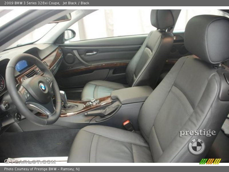 Jet Black / Black 2009 BMW 3 Series 328xi Coupe