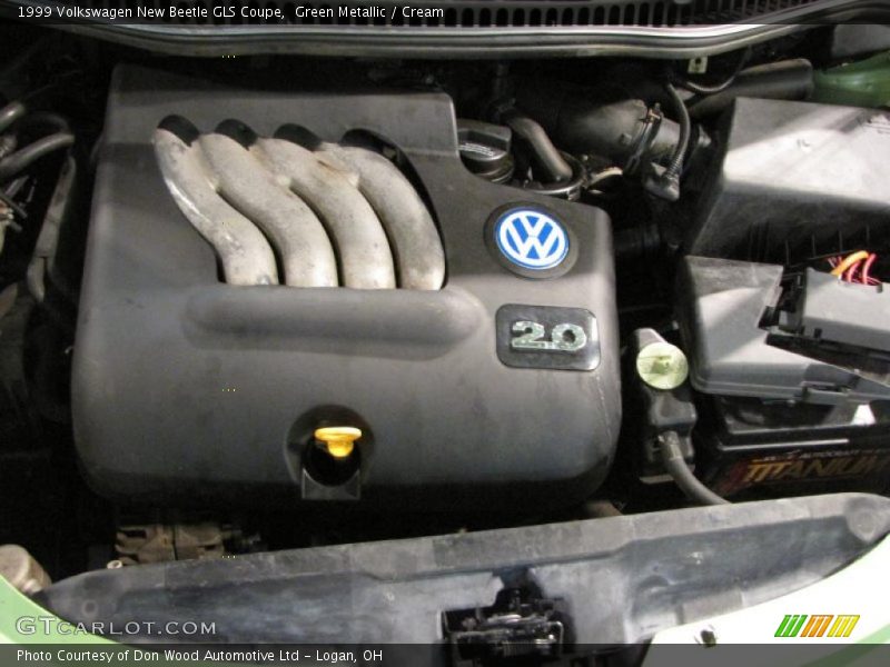 Green Metallic / Cream 1999 Volkswagen New Beetle GLS Coupe