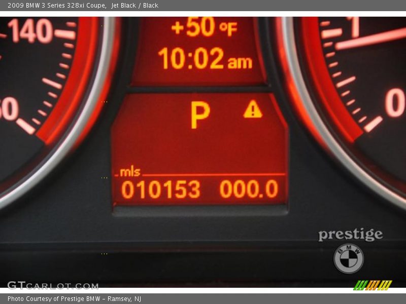 Jet Black / Black 2009 BMW 3 Series 328xi Coupe