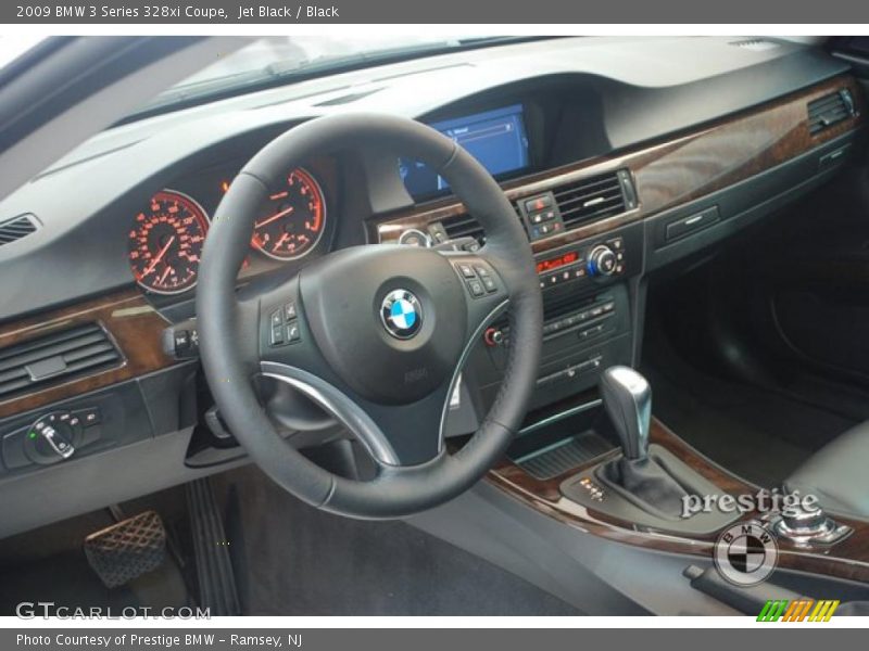 Jet Black / Black 2009 BMW 3 Series 328xi Coupe