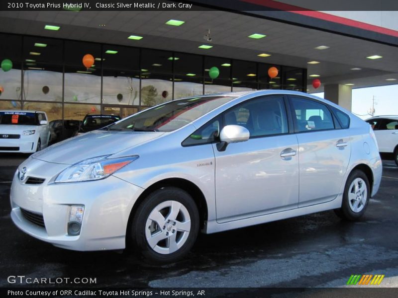 Classic Silver Metallic / Dark Gray 2010 Toyota Prius Hybrid IV