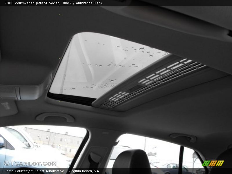 Black / Anthracite Black 2008 Volkswagen Jetta SE Sedan