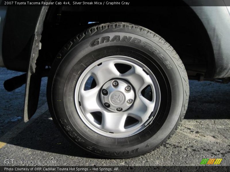 Silver Streak Mica / Graphite Gray 2007 Toyota Tacoma Regular Cab 4x4