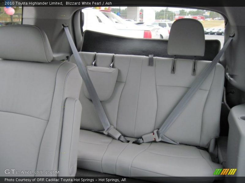 Blizzard White Pearl / Ash 2010 Toyota Highlander Limited