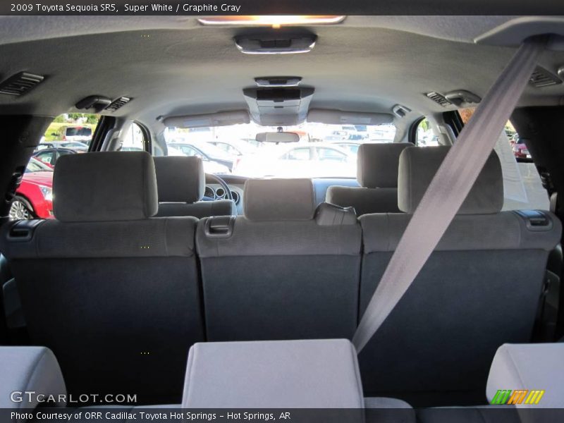 Super White / Graphite Gray 2009 Toyota Sequoia SR5