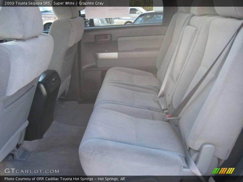 Super White / Graphite Gray 2009 Toyota Sequoia SR5