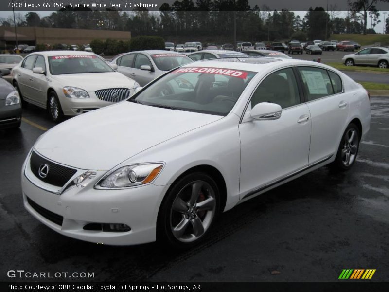 Starfire White Pearl / Cashmere 2008 Lexus GS 350