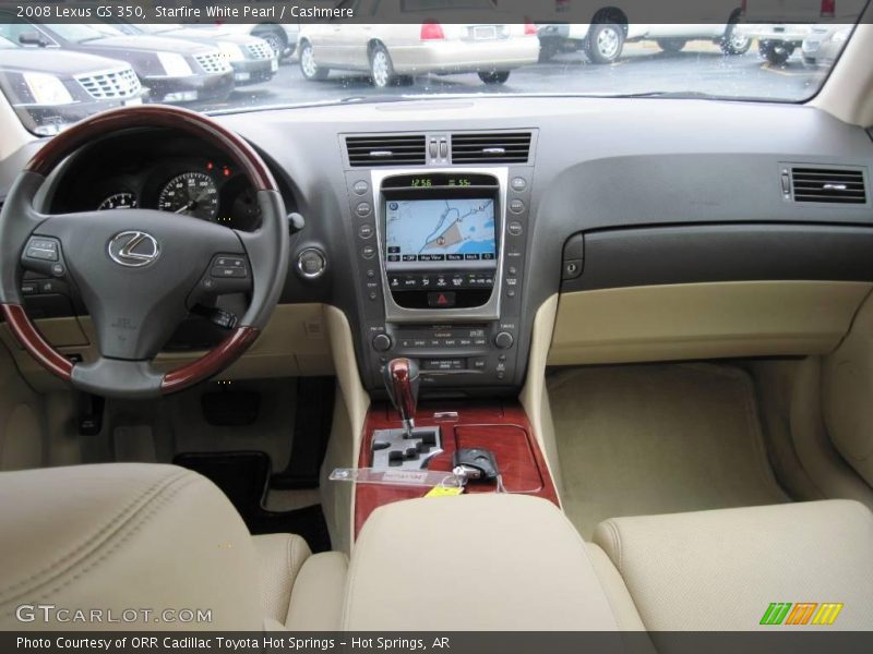 Starfire White Pearl / Cashmere 2008 Lexus GS 350